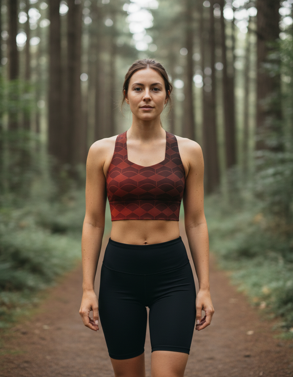 Lunar Serenity Longline Sports Bra