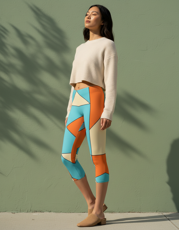 Spectrum Capri Leggings Capri Leggings — Dripper