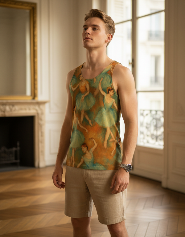 Elegant Flow Ballet Tank Top