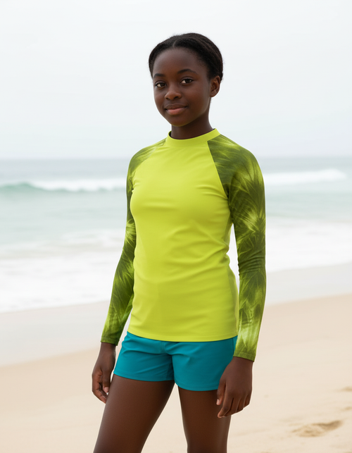 Acacia Glacier Youth Rash Guard Youth Rash Guard — Dripper