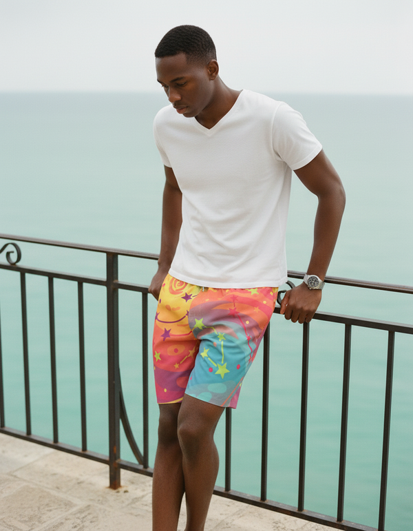 Men's Constellation Swim Trunks