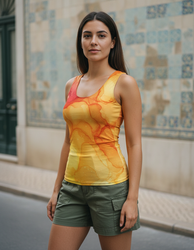 Women's Lemon Yellow Elysium Tank Top tank top