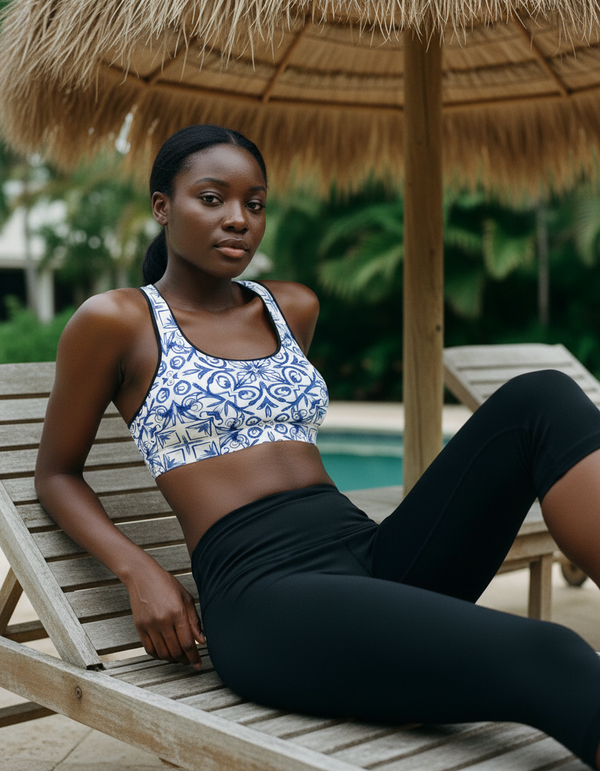 Fado Longline Sports Bra Classic longline sports bras