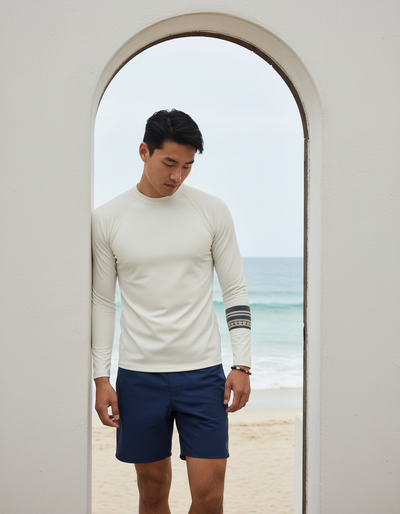 Men's Chalk rash guard