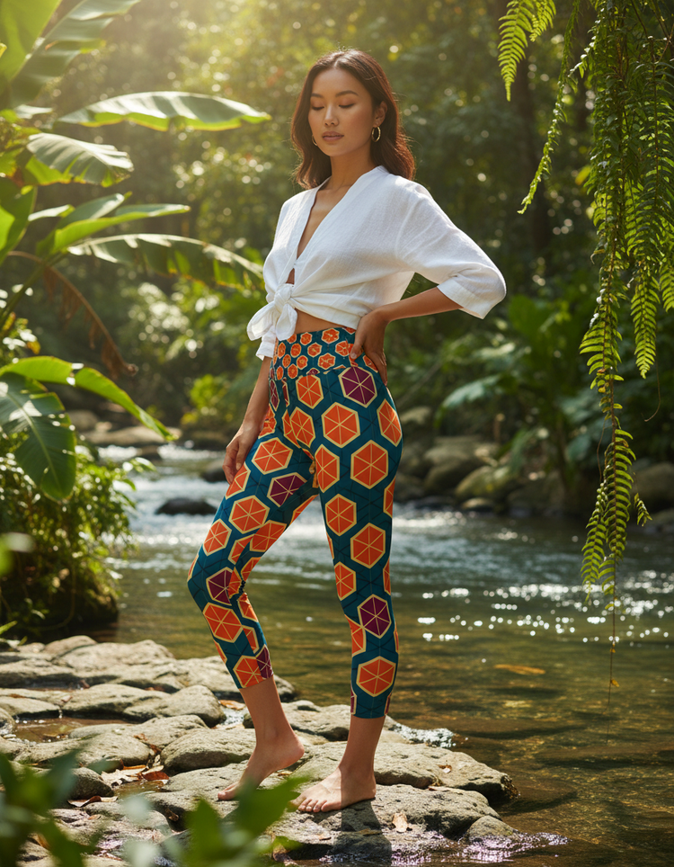 Aoi capri yoga leggings