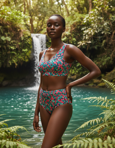 Vortex high-waisted bikini