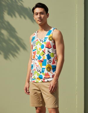 Quasar Tank Top Men's Tank Top — Dripper