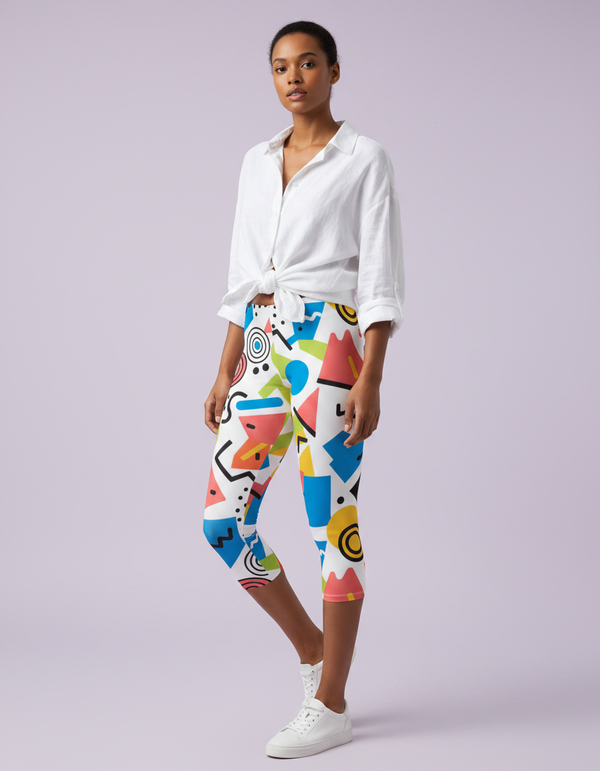 Quasar Capri Leggings Capri Leggings — Dripper