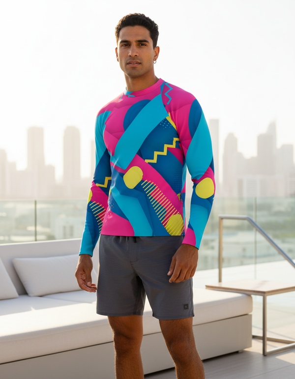 Ziggurat Rash Guard bikini — Dripper