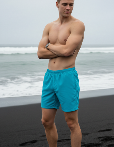 Pacific Blue Men's Swim Trunks swim trunks