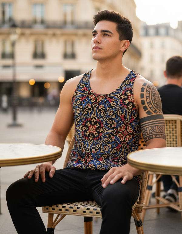 Men's Qasr tank tops