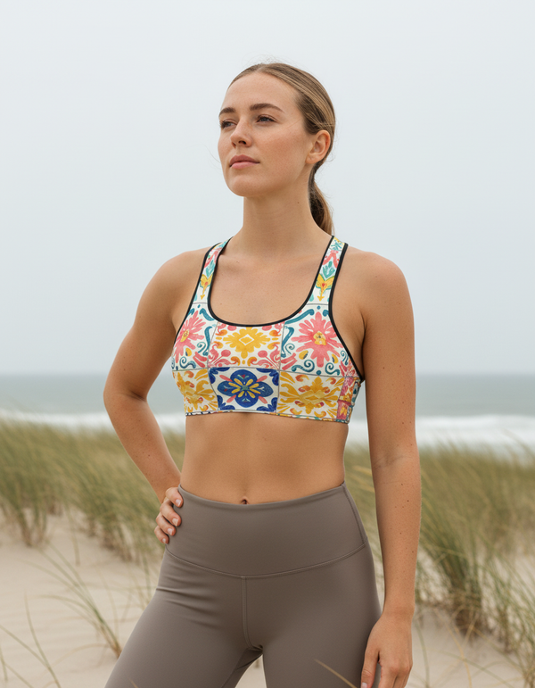 Cerulean classic sports bras