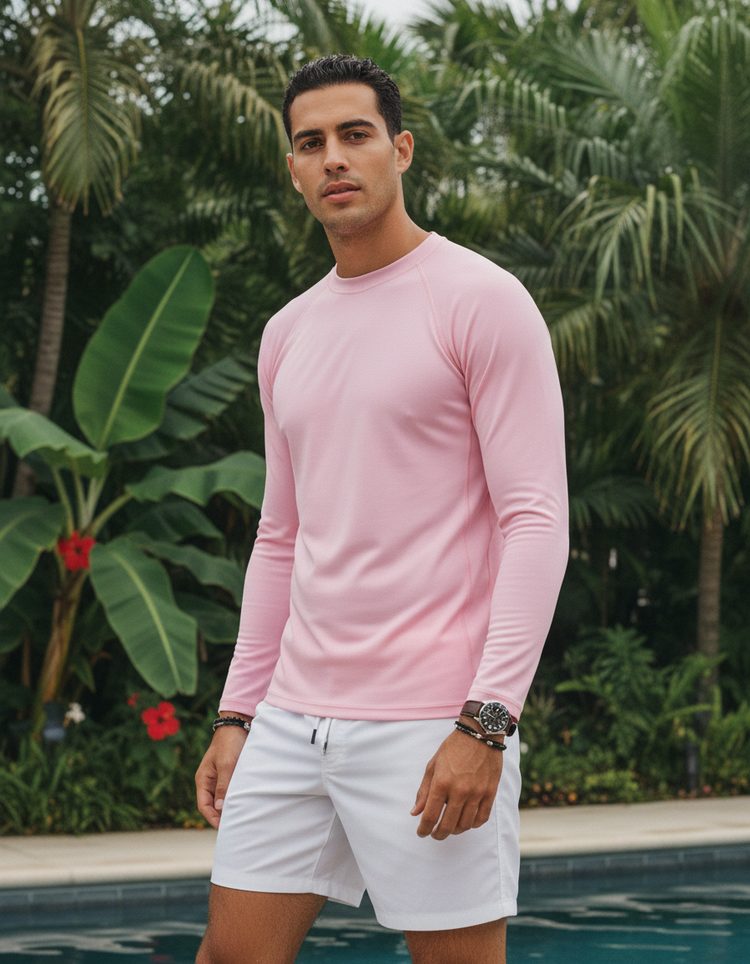 Cotton Candy Rash Guard Men's Rashguard — Dripper
