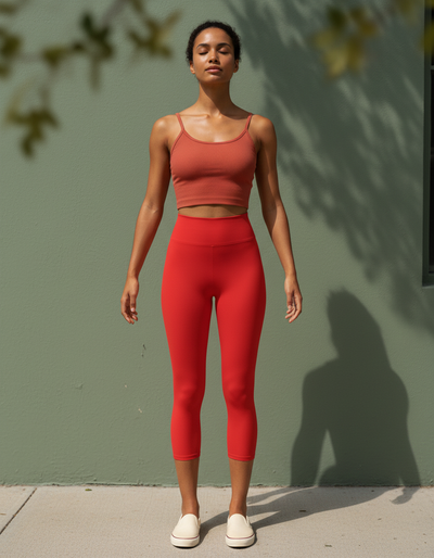 Scarlet Capri Yoga Leggings capri yoga leggings