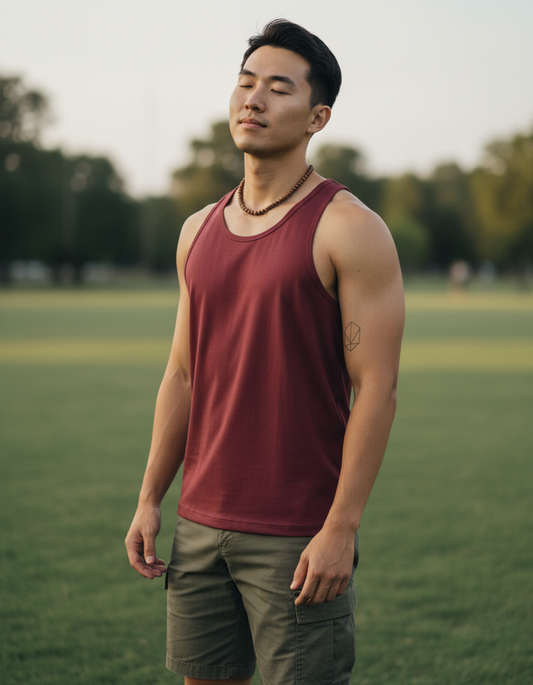 Wine Tank Top Men's Tank Top — Dripper