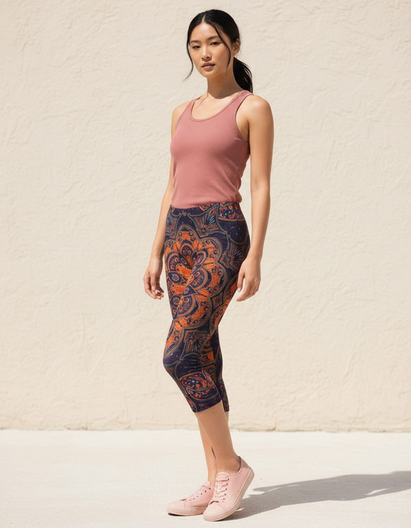 Solstice Capri Leggings Capri Leggings — Dripper