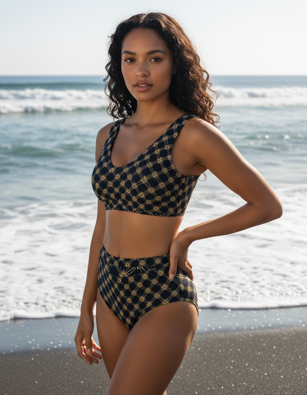 Yuki High-Waisted Bikini bikini — Dripper
