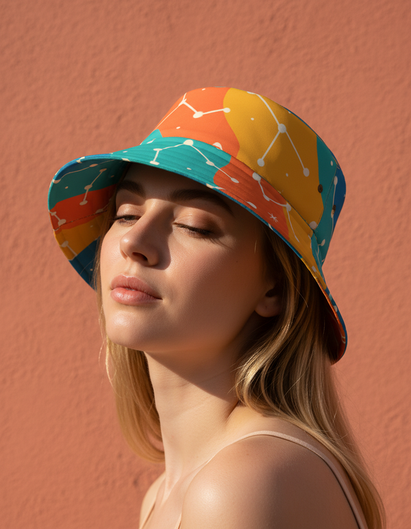 Celestial Drift Nebula Bucket Hat