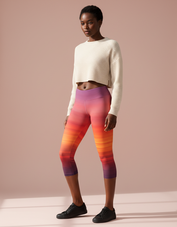 Solstice Capri Leggings Capri Leggings — Dripper