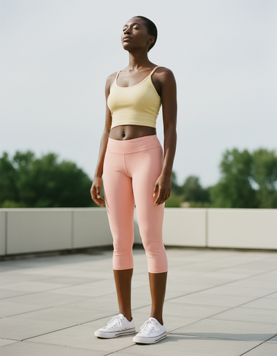 Melon Capri Leggings capri leggings