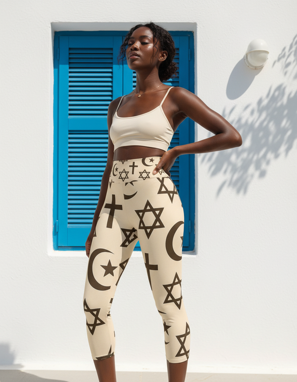 Halo Capri Yoga Leggings bikini — Dripper