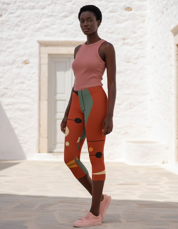 Echo Leggings Capri Leggings — Dripper