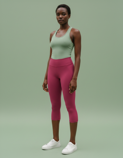 Raspberry Capri Leggings capri leggings