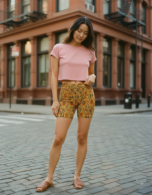 Women's Provençal Souleiado Short Shorts