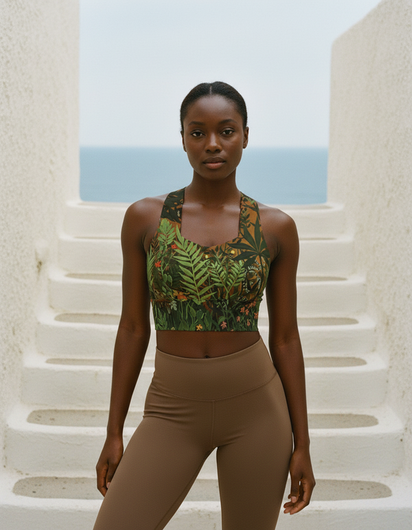 Henri Collection longline sports bras