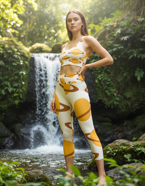 Phoebe Capri Yoga Leggings bikini — Dripper