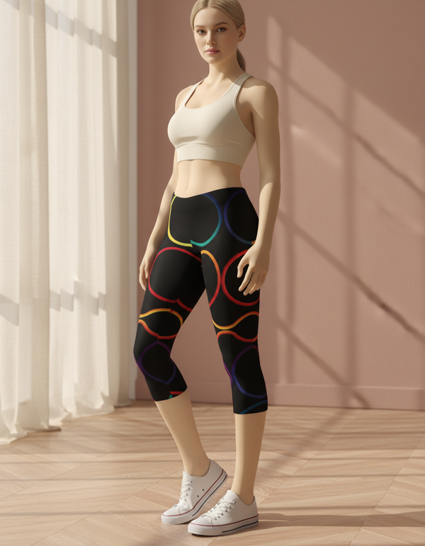 Chroma Capri Leggings Capri Leggings — Dripper