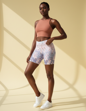 Women's Sakura Cherry Blossom Short Shorts