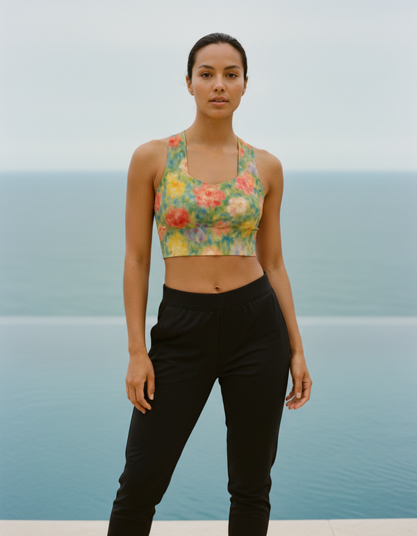 Vibrant Harmony Renoir Longline Sports Bra