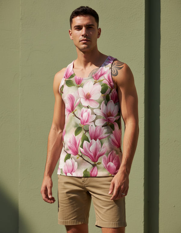 Men's Blossom tank tops