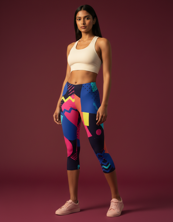 Crescendo capri leggings