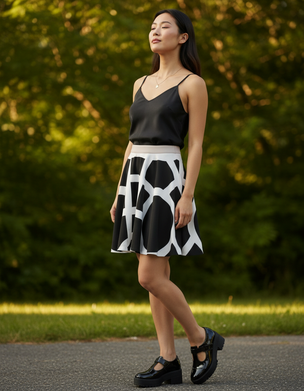 Noir Collection skater skirts