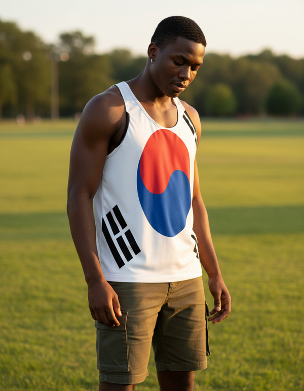 Hanbok Tank Top Men's Tank Top — Dripper