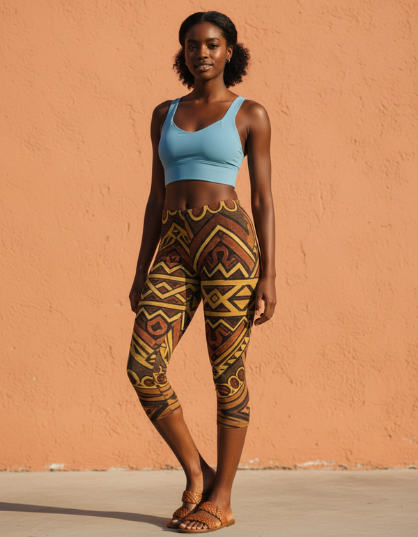 Honu Capri Leggings Capri Leggings — Dripper