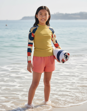 Amber Haze Form Youth Rash Guard Youth Rash Guard — Dripper