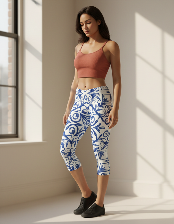 Fado Capri Leggings Capri Leggings — Dripper