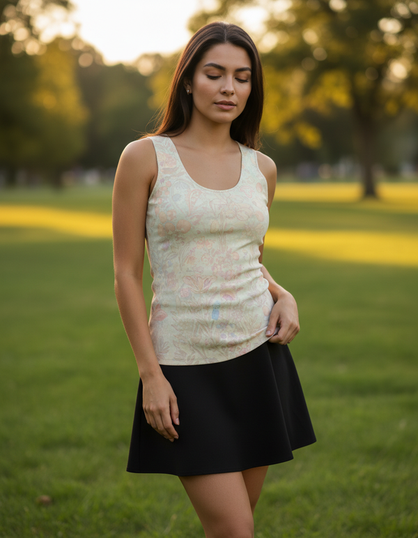 Rustic Charm Meadow Tank Top