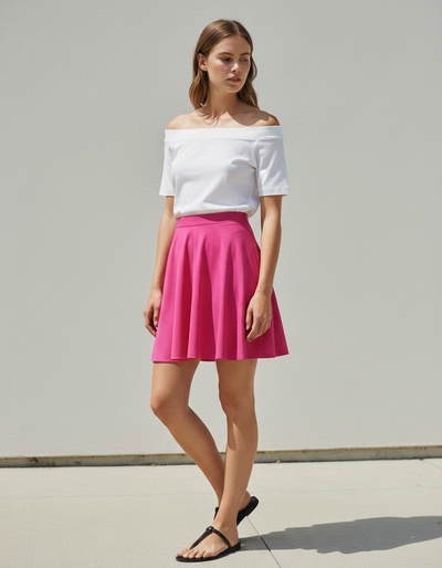 Dragonfruit Skater Skirt skater skirt
