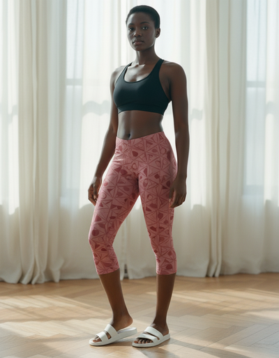 Dusty Rose Tsubaki Capri Leggings capri leggings