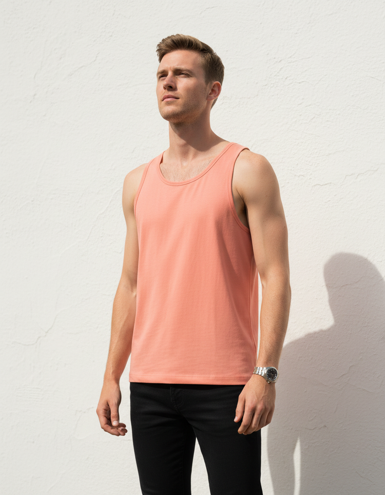 Salmon Tank Top Men's Tank Top — Dripper