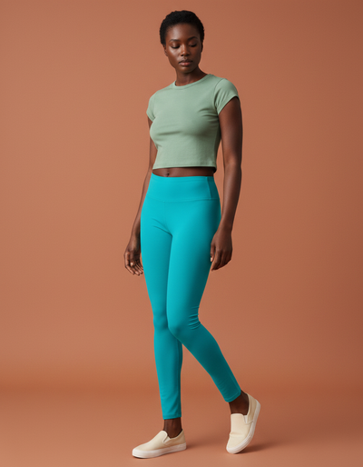 Turquoise Leggings leggings