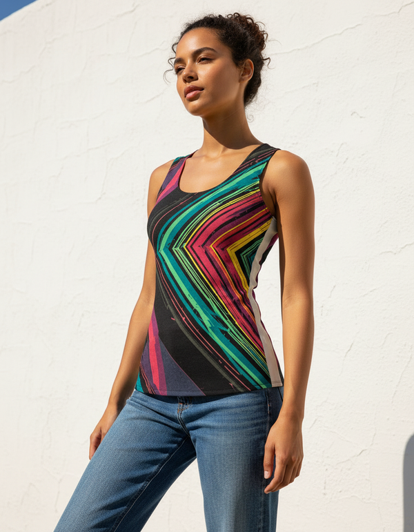 Flux Tank Top Women's Tank Top — Dripper