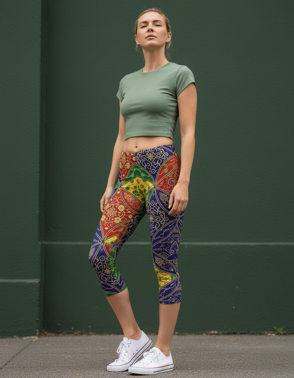 Hikari Capri Leggings Capri Leggings — Dripper