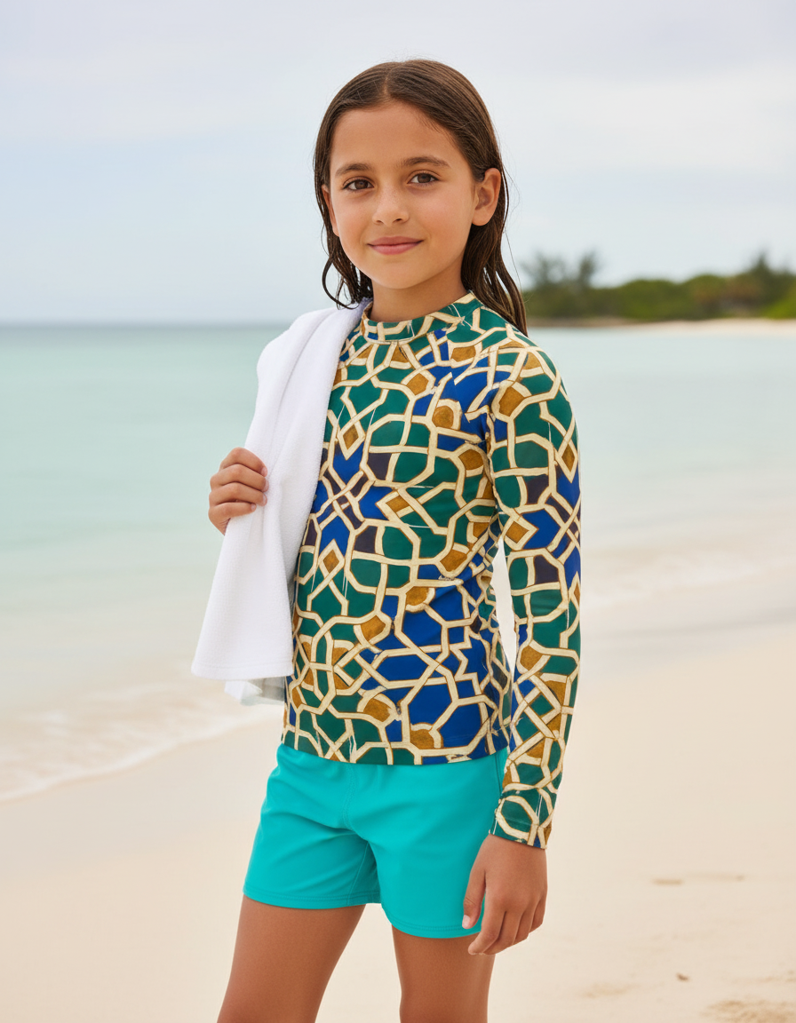 Kids Albaicín kids rashguards