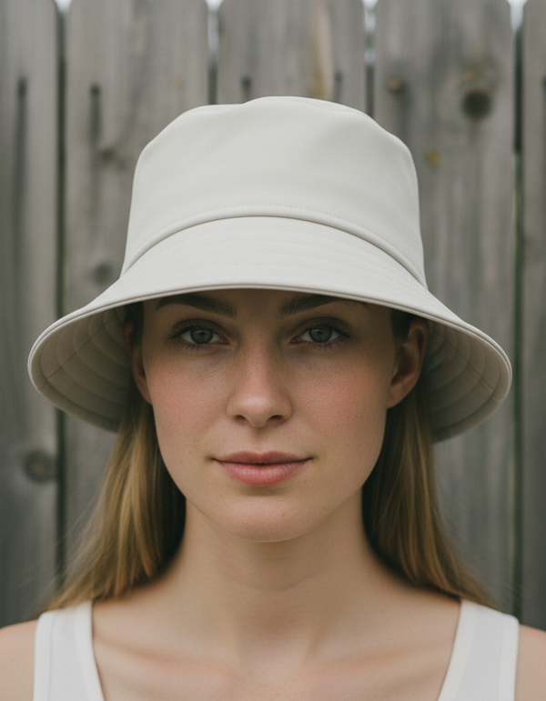 Bucket Hat in Dove