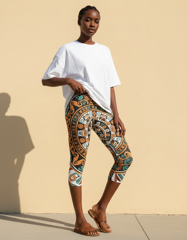 Solstice Capri Leggings Capri Leggings — Dripper